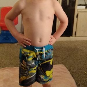 Boys Batman Swimming Trunks